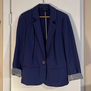 Lane Bryant Blue Blazer